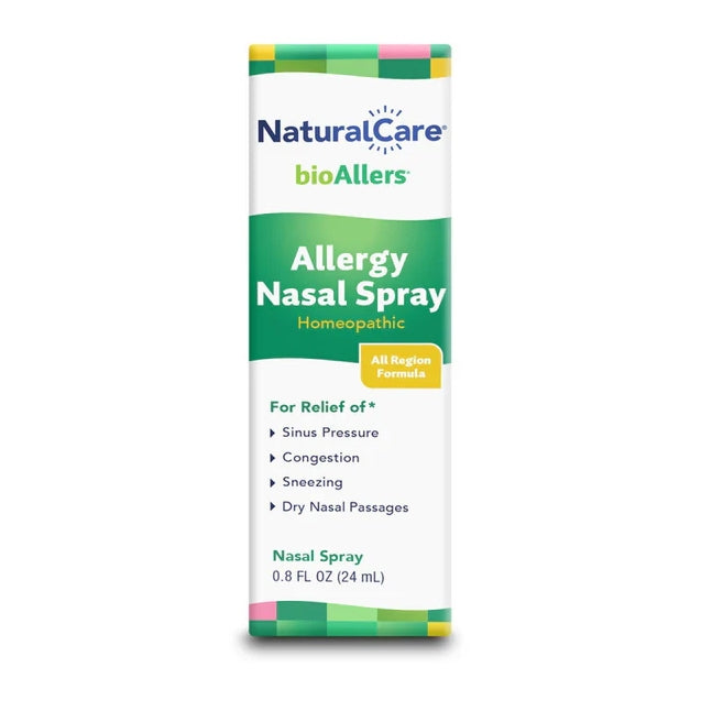 NaturalCare by bioAllers 過敏治療順勢療法配方有助於緩解打噴嚏、擁塞、瘙癢、皮疹和水汪汪的眼睛 1 液體盎司