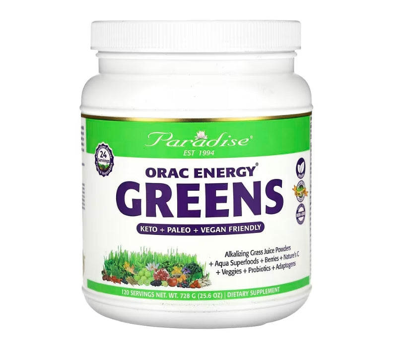 Paradise Herbs, ORAC Energy Greens, 25.6 oz (728 g)