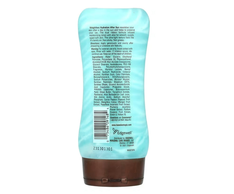 Hawaiian Tropic, 抗曬乳,輕盈保濕,椰子木瓜香,6 液量盎司(177 毫升)