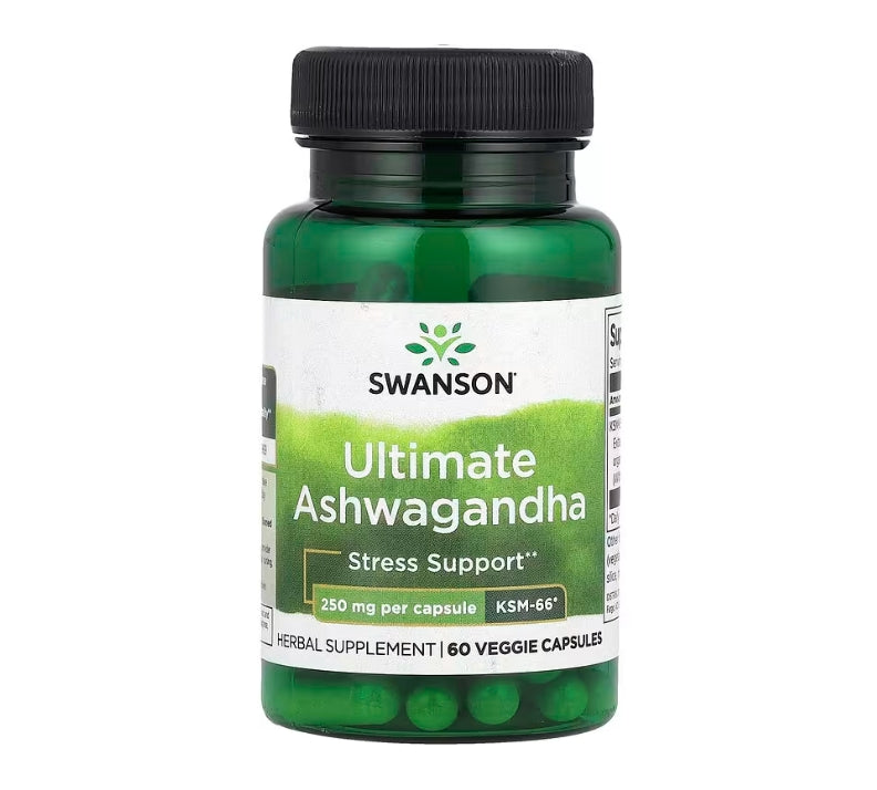 Swanson, Ultimate Ashwagandha, 250 mg , 60 Veggie Capsules