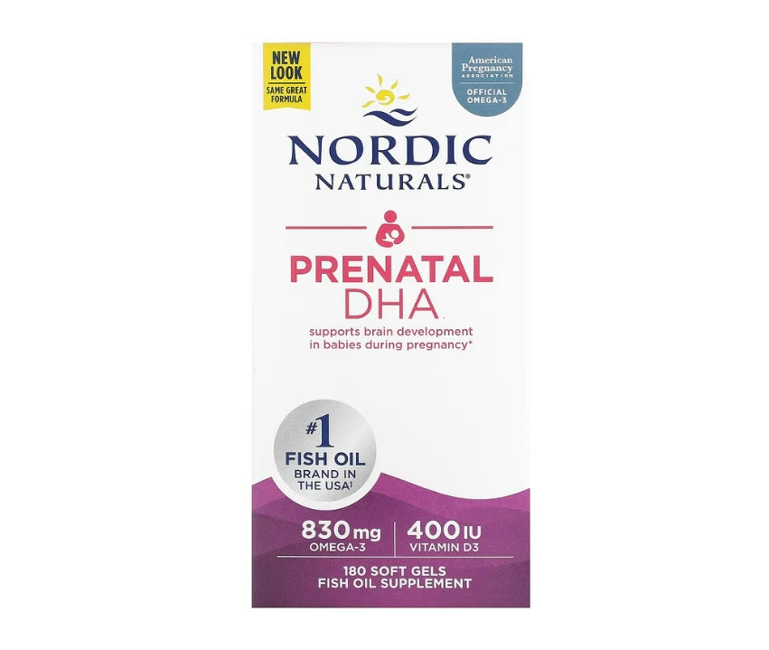 Nordic Naturals, Prenatal DHA, 180 Soft Gels