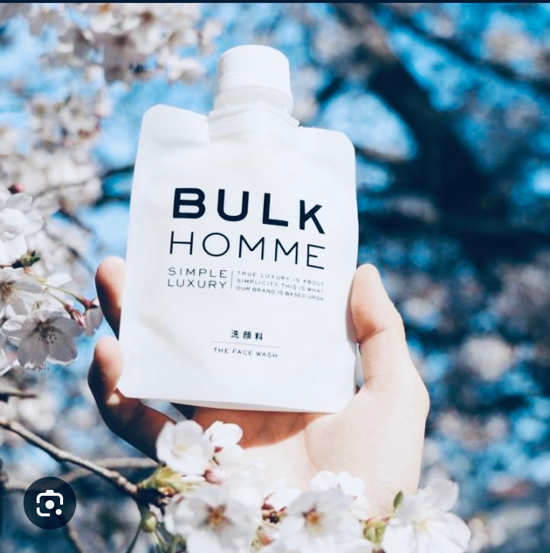 推薦!日本進口人氣BULK HOMME 洗面奶油痘肌深層清潔保濕100g