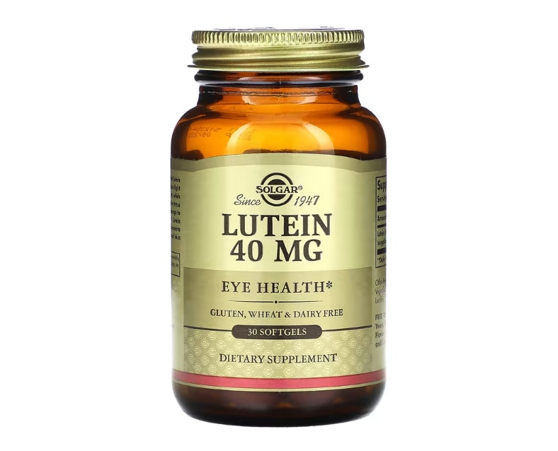 *Solgar, Lutein, 40 mg, for eyes 30 Softgels