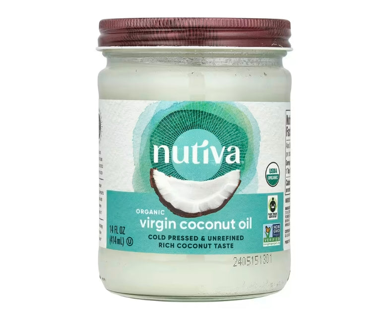 *Nutiva, Organic Virgin Coconut Oil, 14 fl oz (414 ml)