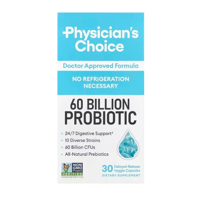 *Physician's Choice, 60 Billion Probiotic, 30 Delayed-Release Veggie Capsules