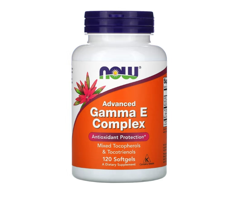 NOW Foods, Gamma E Complex, Advanced, 300 mg, 120 Softgels (150 mg per Softgel)