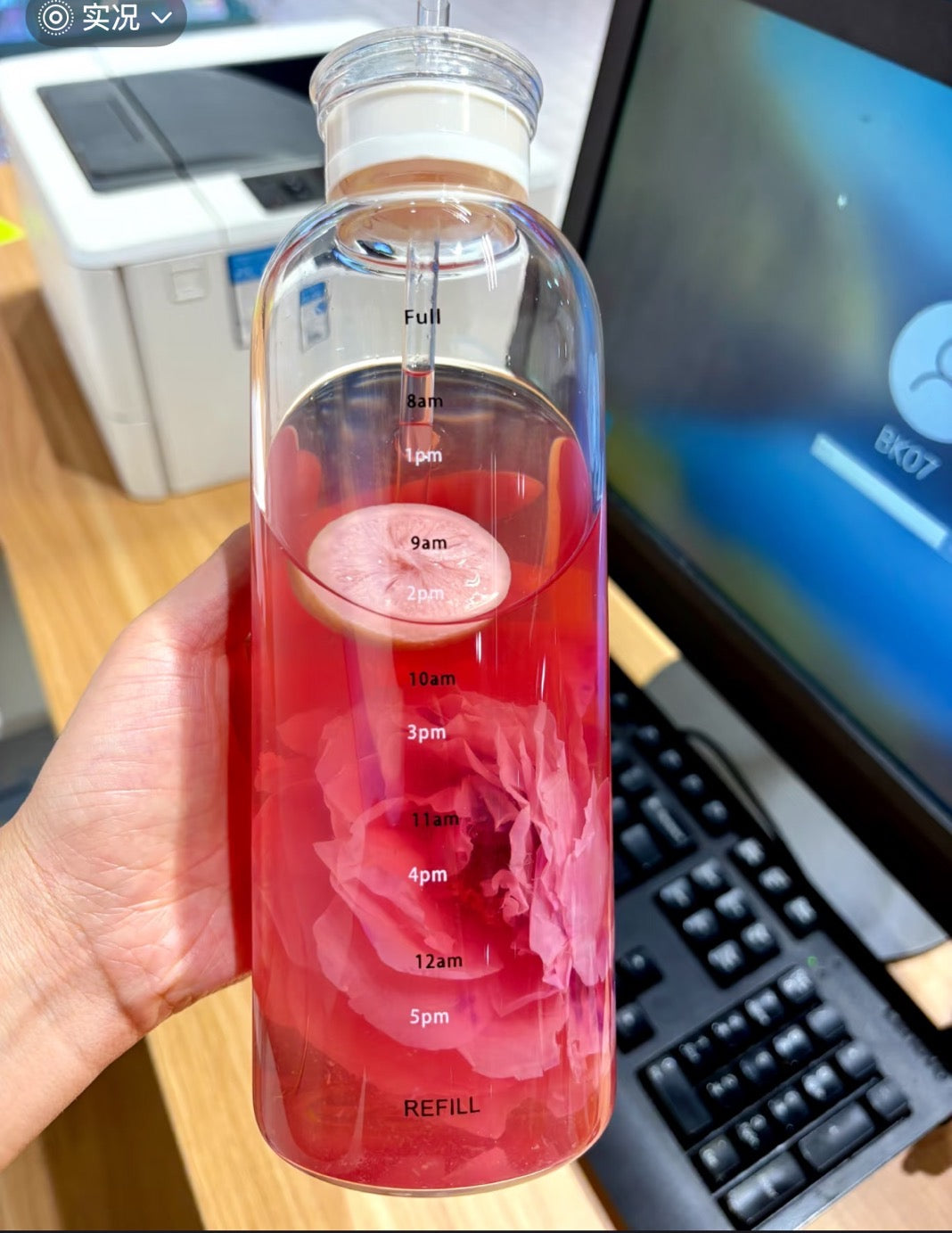 【精選】雲南玉龍雪山有機種植墨紅玫瑰(凍乾)10朵