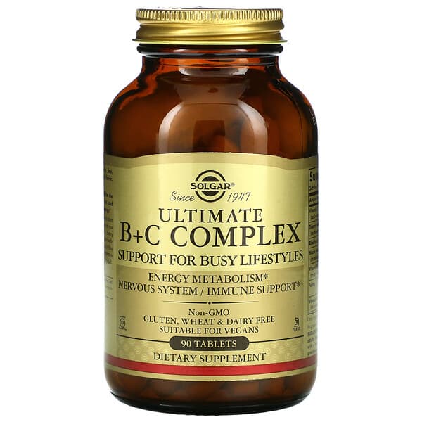 *Solgar, 高級B+C族複合材料,90片