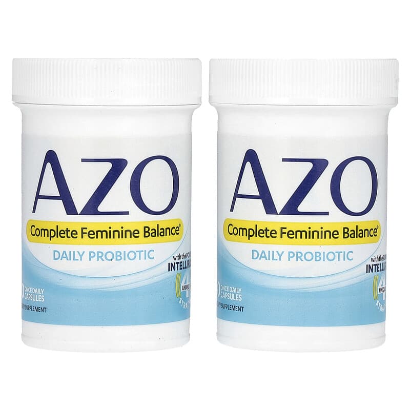 * Azo, 完全女性平衡®,日常益生菌,60 粒膠囊