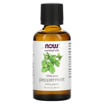 *NOW Foods, Essential Oils, Peppermint, 2 fl oz (59 ml)