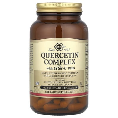 *Solgar, Quercetin Complex with Ester-C® Plus, 100 Vegetable Capsules