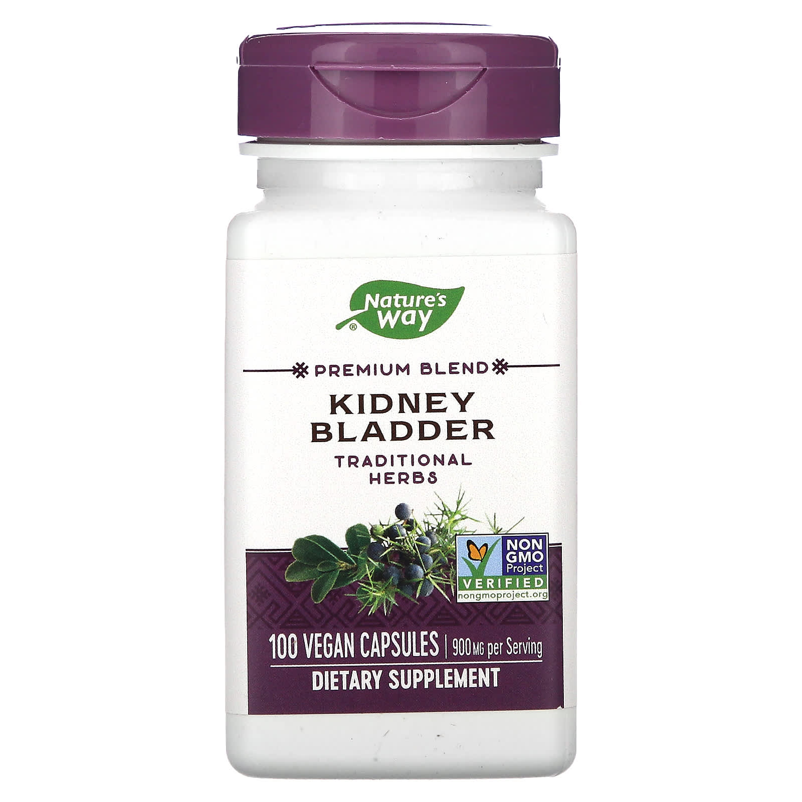 Nature's Way, Kidney Bladder, 900 mg, 100 Vegan Capsules (450 mg per Capsule)
