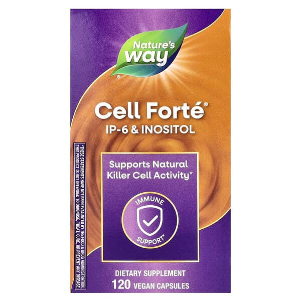 Nature's Way, Cell Forté,IP-6 和肌醇,120 粒素食膠囊