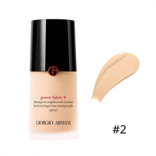 【FIXED PRICE】Giorgio Armani POWER FABRIC ULTRA LONGWEAR WEIGHTLESS MATTE FOUNDATION SPF20 #2 #3 30ML