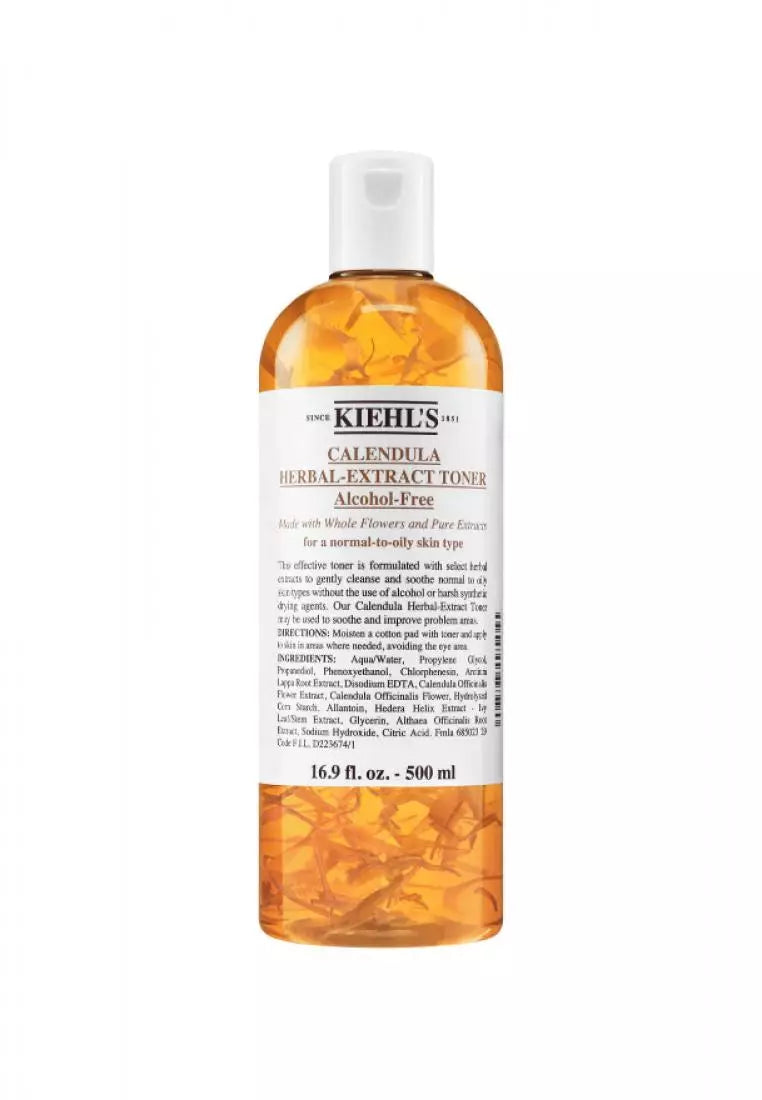 【公價貨品】Kiehl's 金盞花植物精華爽膚水(無酒精) 500ML