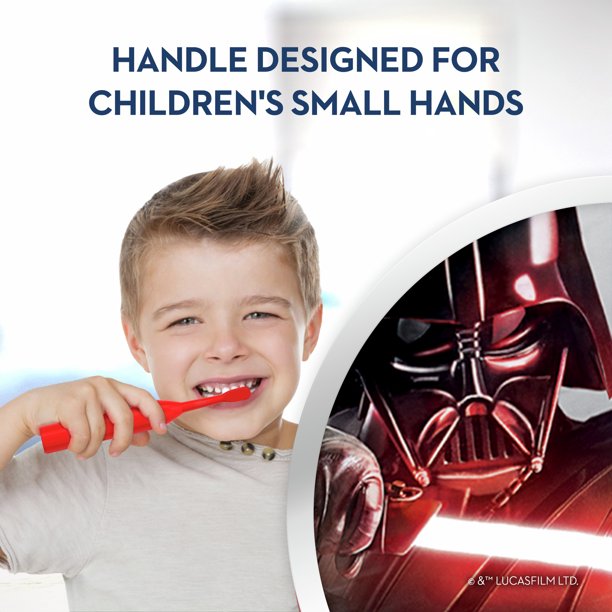 Oral-B, Kids, Battery Power Toothbrush, Soft, 3+ Years, Star Wars, 1 Toothbrush