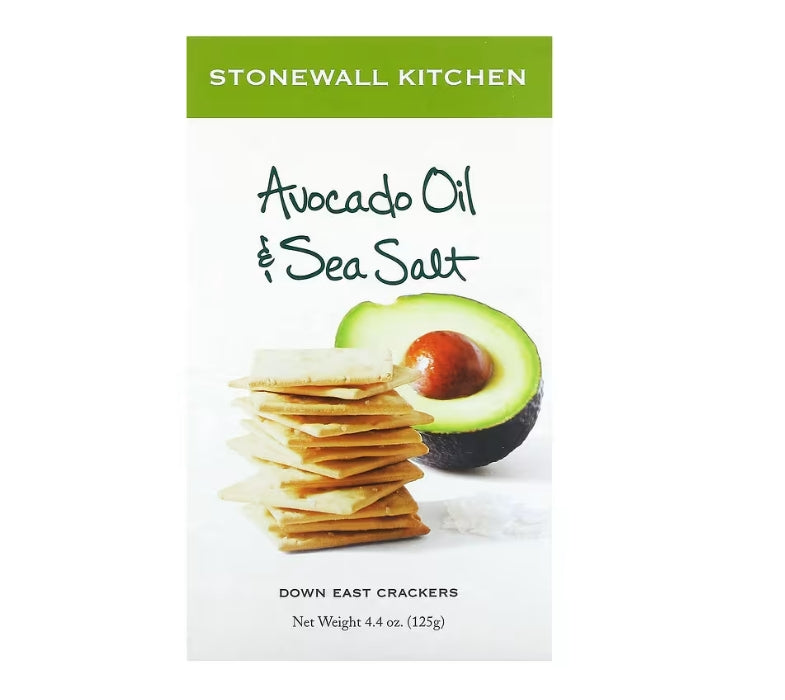 FREE Stonewall Kitchen, Down East Crackers, Avocado Oil & Sea Salt, 4.