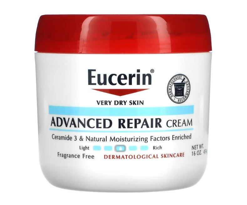 Eucerin, 高級修復霜，無香料，16 盎司（454 克）