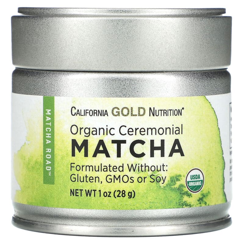 免費送 California Gold Nutrition, MATCHA 有機禮儀級抹茶，1 盎司（28 克）