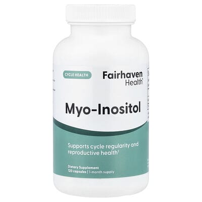 Fairhaven Health, Myo-肌醇，2000 毫克，120 粒膠囊（每粒膠囊 500 毫克）