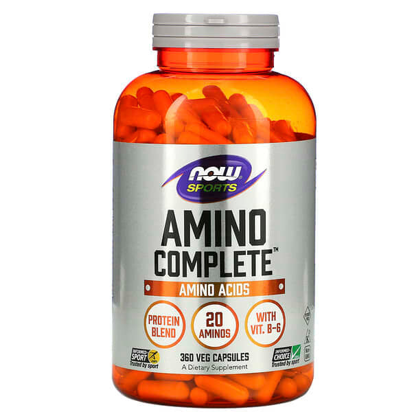 NOW Foods Amino Complete (TM) 360 Capsule - AMINOACIDI - Foto 6